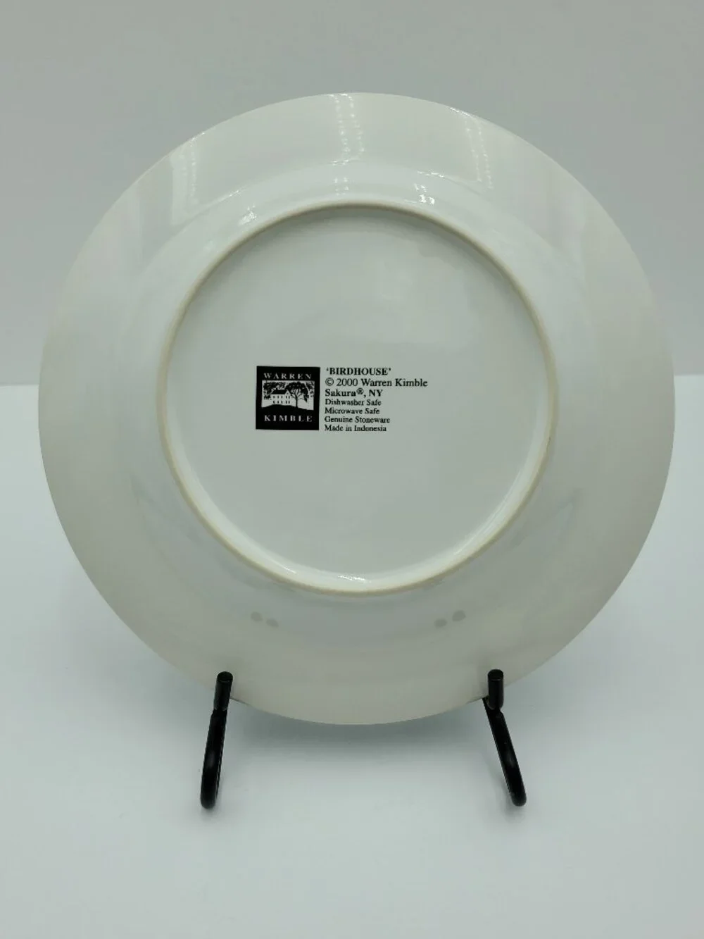 Sakura Birdhouse Salad Plates Warren Kimble Birds Dessert Small Luncheon Plates
